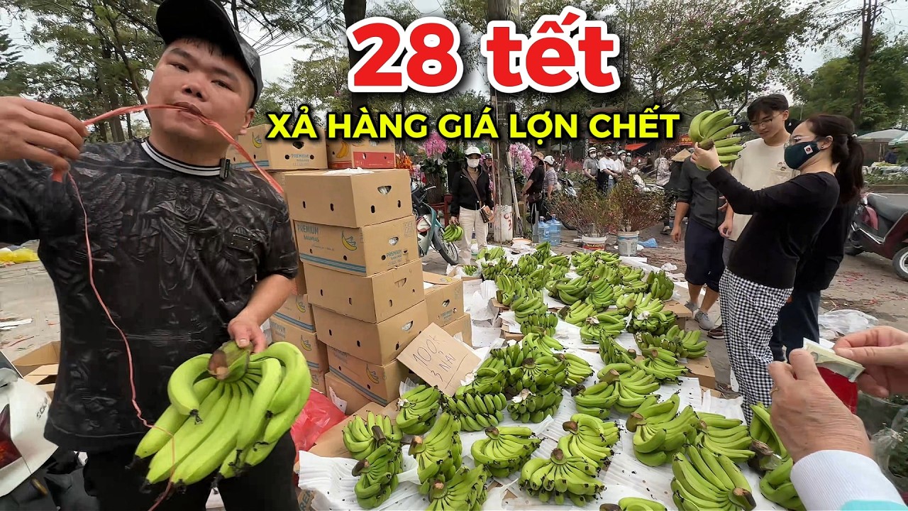 CHỢ TẾT HÀ NỘI 2026 - XẢ HÀNG KHỦNG CHIỀU CUỐI NĂM