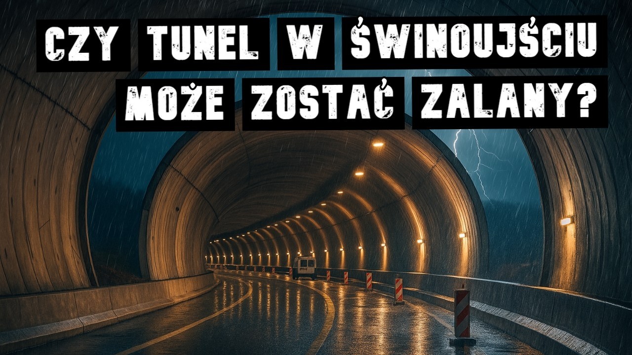 Czy tunel w Świnoujściu może zostać zalany? #Świnoujście #tunel #tunelświnoujście
