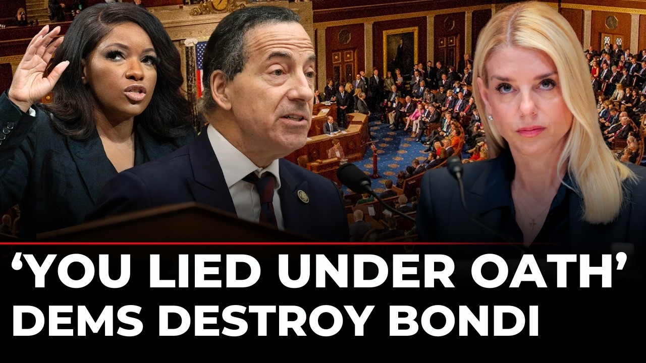 LIVE: All Hell Breaks Loose as Lawmakers Destroy Bondi for 'Lying Under Oath' | Trump&rsquo;s Epstein Ties