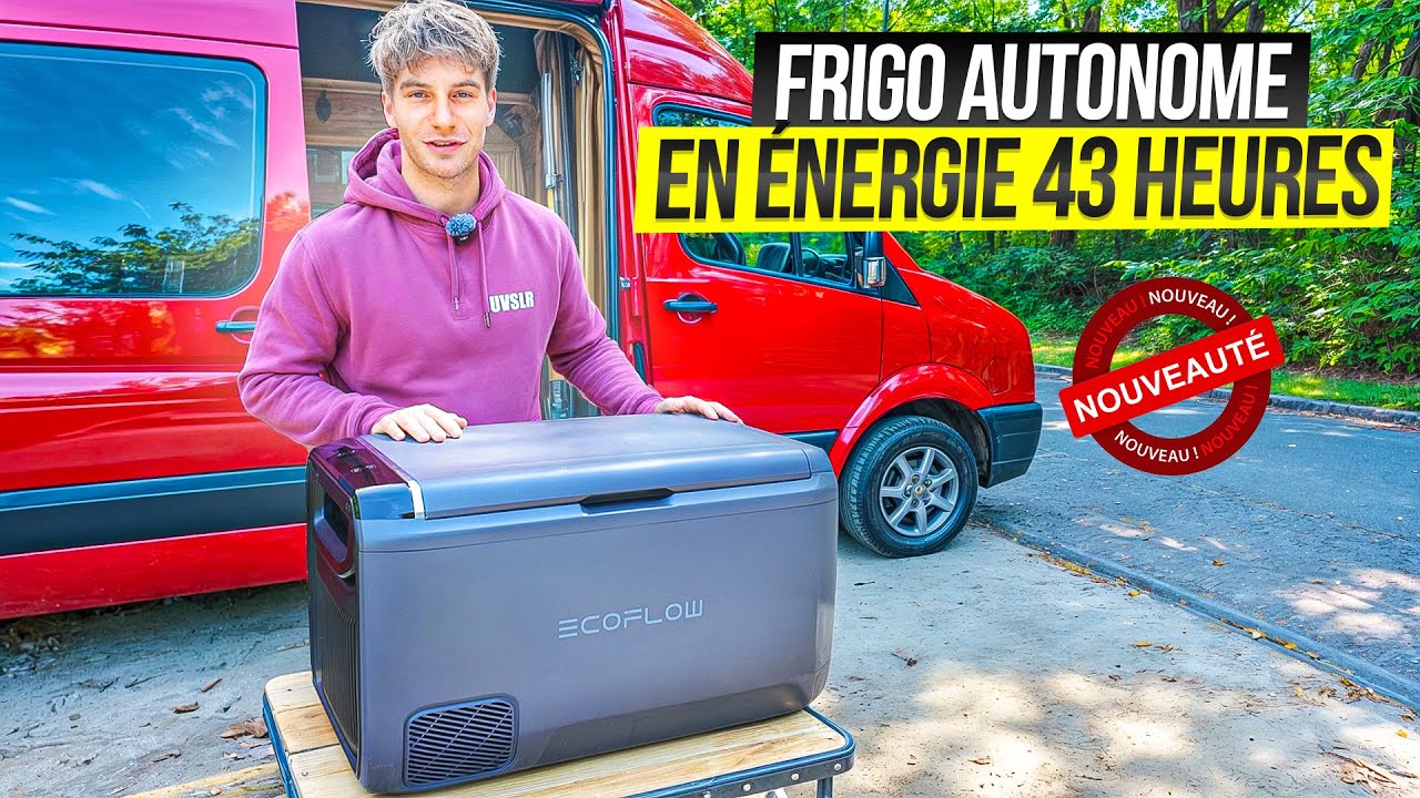 EcoFlow Glacier Classic ❄️ Le frigo nomade parfait pour la vanlife & les road trips