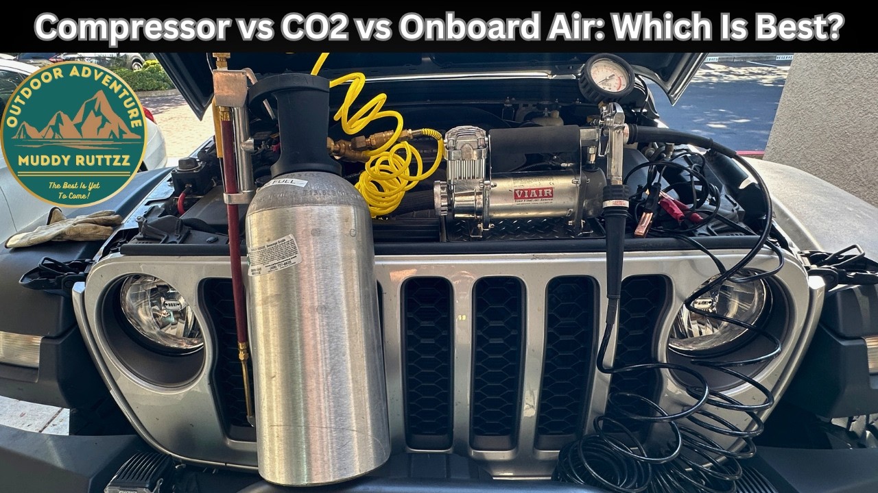 Best Tools For Airing Up Off Road Tires: CO2 vs Compressor (Forget Onboard Air!)