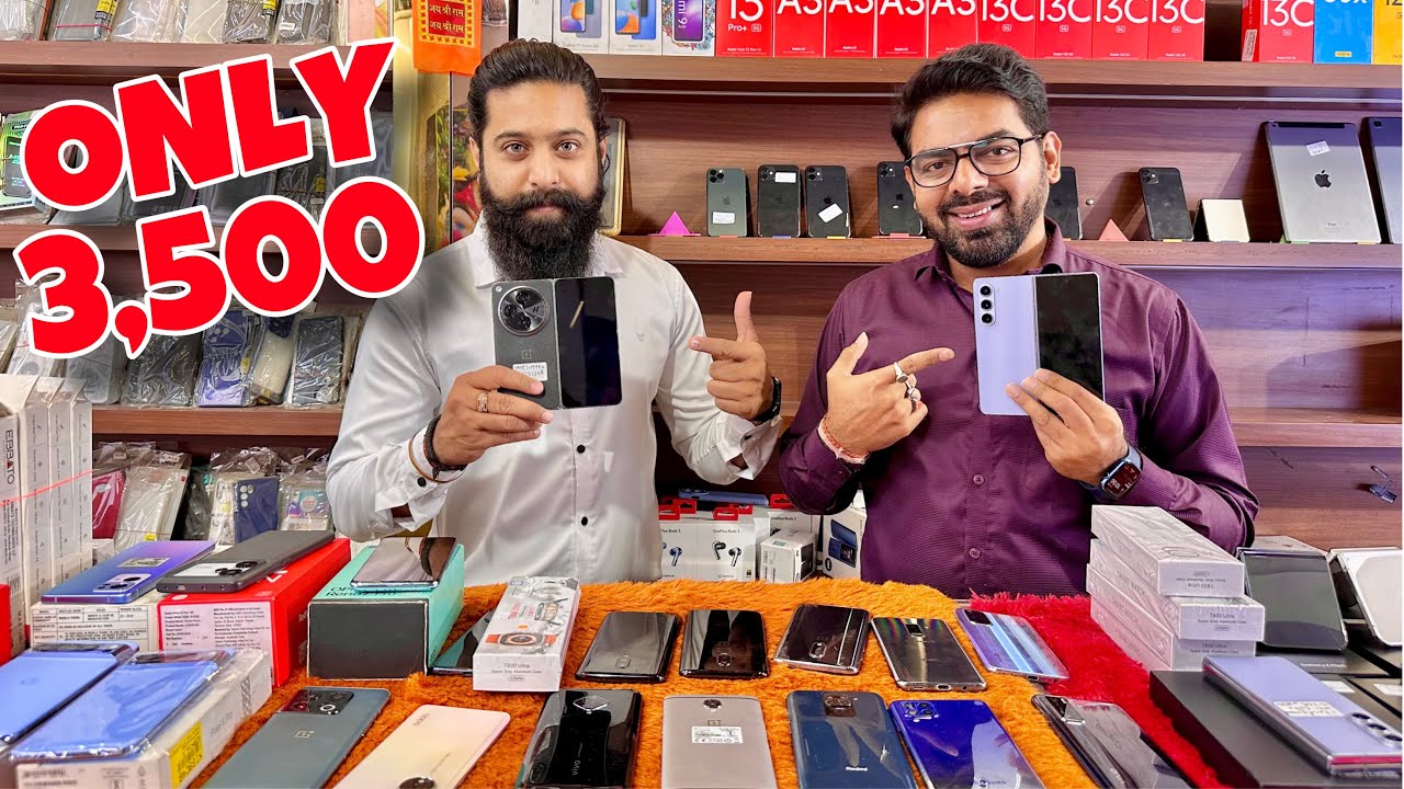 Cheapest Mobile Only 3,500😍Box Open,Oneplus,Vivo,Oppo,Realme,Samsung,In Warranty🔥💯Second Hand Mobile
