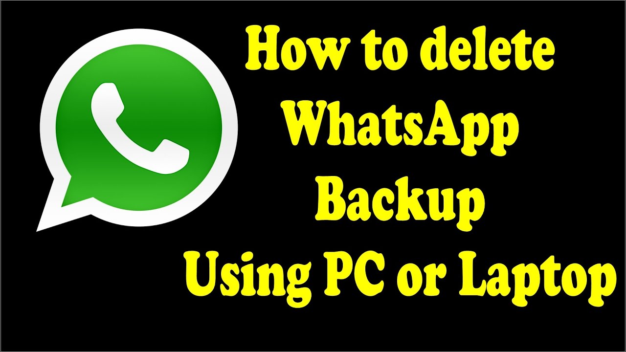 How to delete WhatsApp Backup from Google Drive Using  PC or Laptop |  Disconnecting WhatsApp Gmail