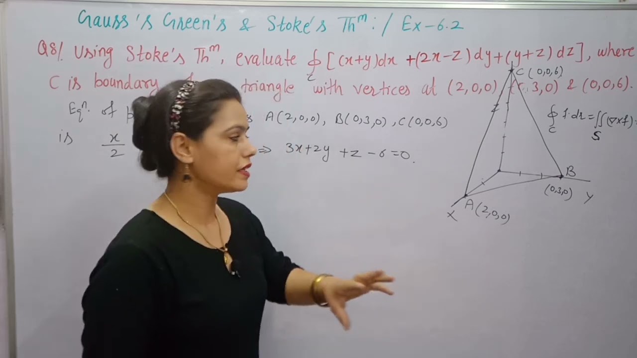 STOKE'S THEOREM |Ex - 6.2 | Vector Calculus | Maths BA/BSc 1st Year 2nd Sem | New Era Maths Classes