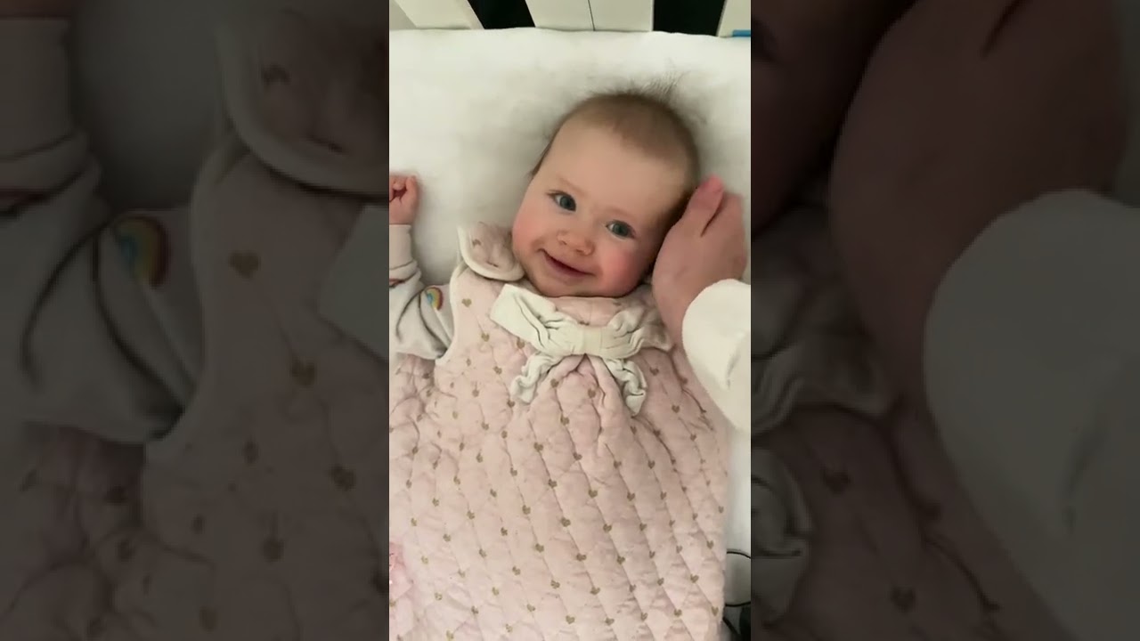Baby waking up from a nap
