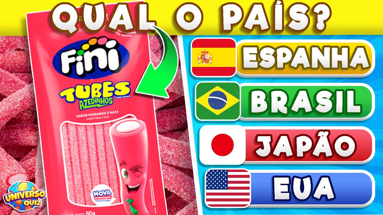 Adivinhe a COMIDA de Cada PAÍS 🍕 Adivinhe os Países pela Comida🍣