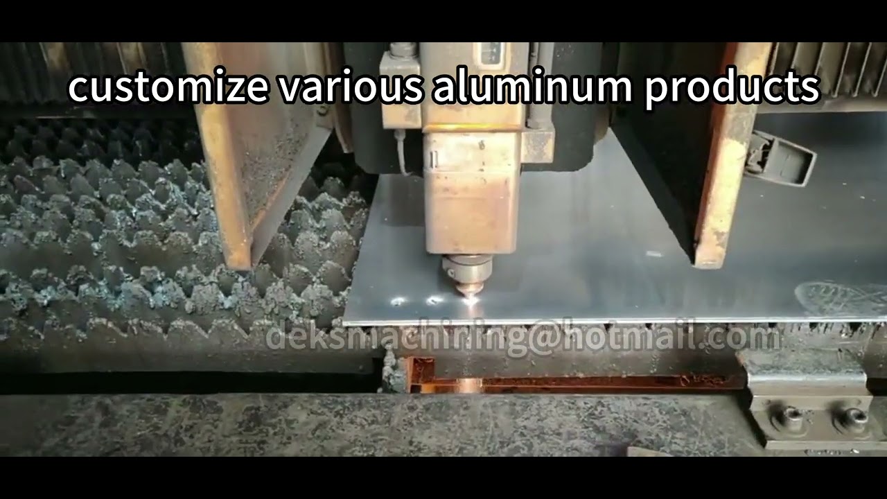 Custom aluminum products in various shapes and sizes