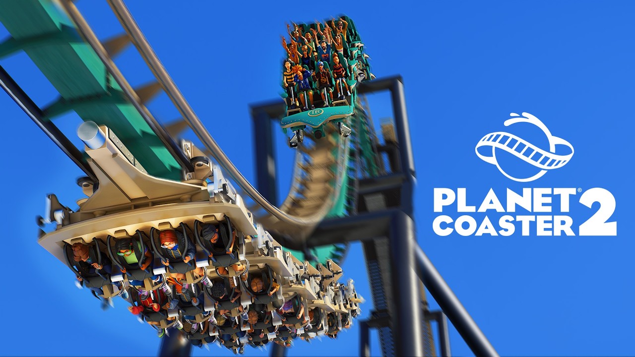 I built a crazy DUELING Coaster in Planet Coaster 2