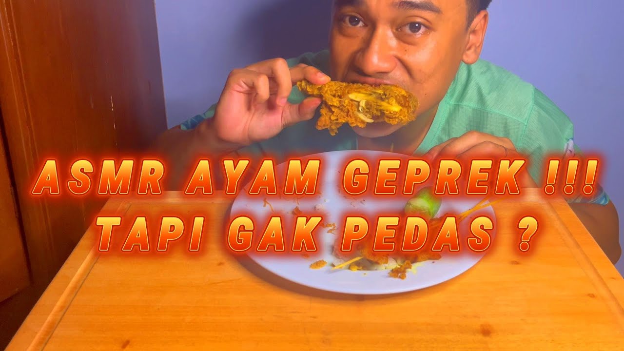 ASMR AYAM GEPREK !!!