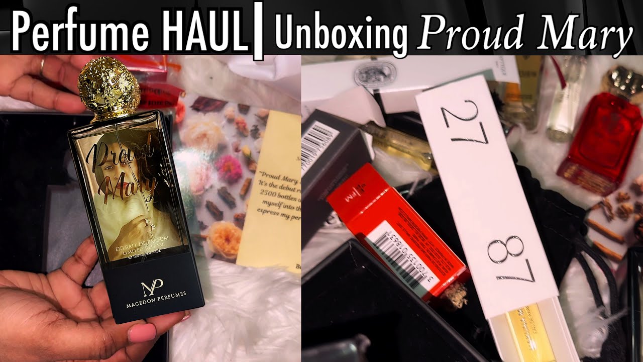 Распаковка духов | Парфюмы lv добавлены в мою коллекцию | Распаковка Proud Mary Extrait de Parfum...