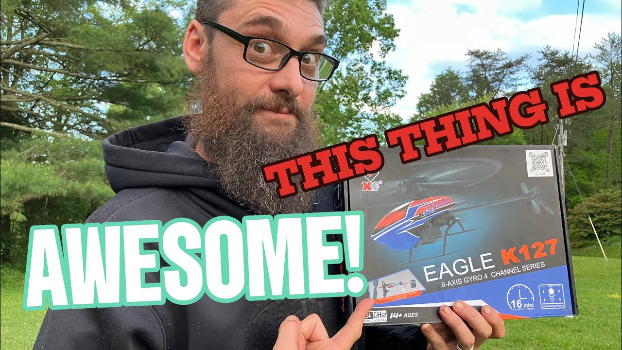 Check this thing out! Eagle K127 great cheap RC Helicopter