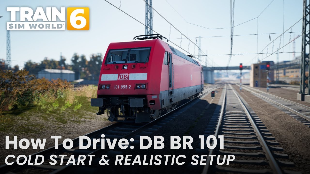 TSW6 How To Drive: DB BR 101 COLD START / Realistic Setup Guide