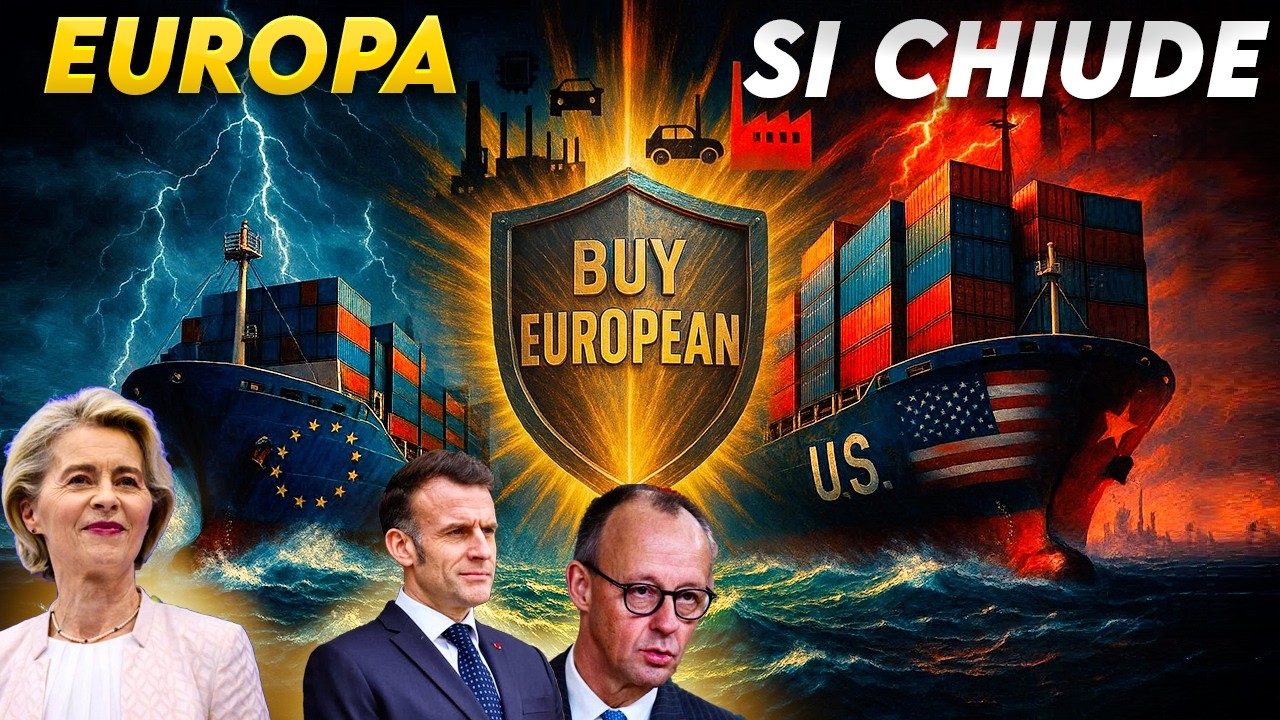 Europa si Chiude. Via al Buy European per Difendersi da Cina e USA