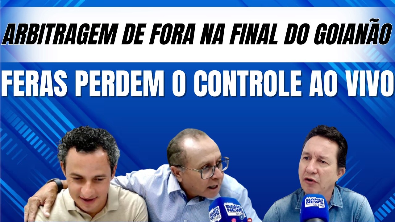 Arbitragem de fora nas finais do Goianão? Feras debatem a polêmica