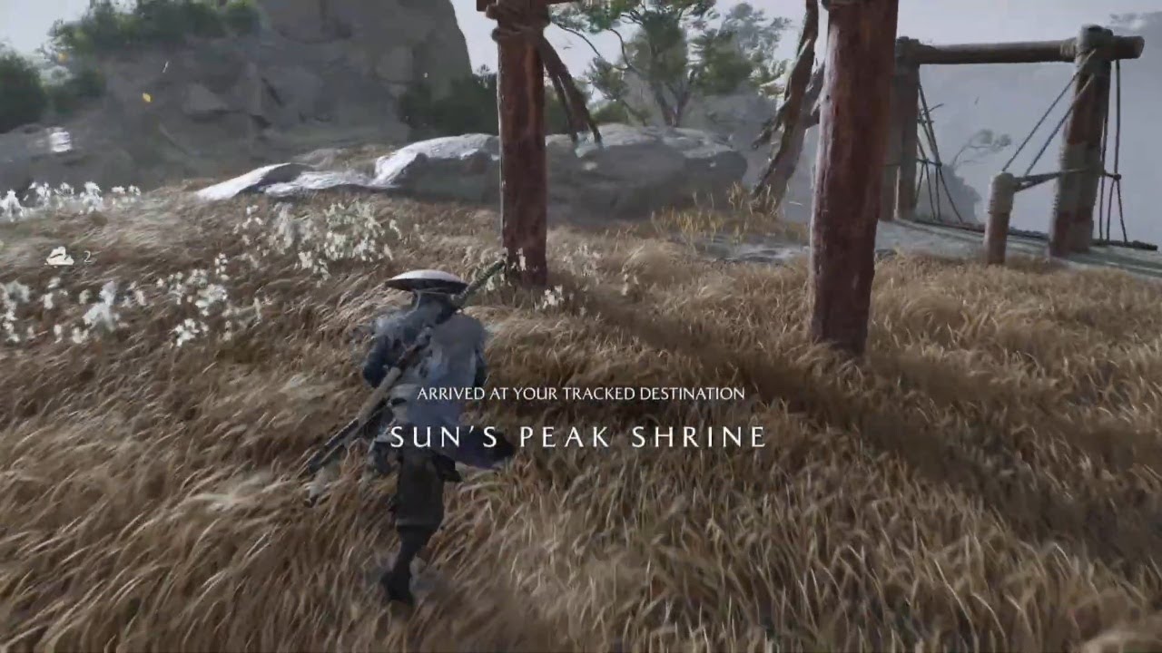 Ghost Yotei Gameplay &ndash; Sun's Peak Shrine  #ghostofyotei