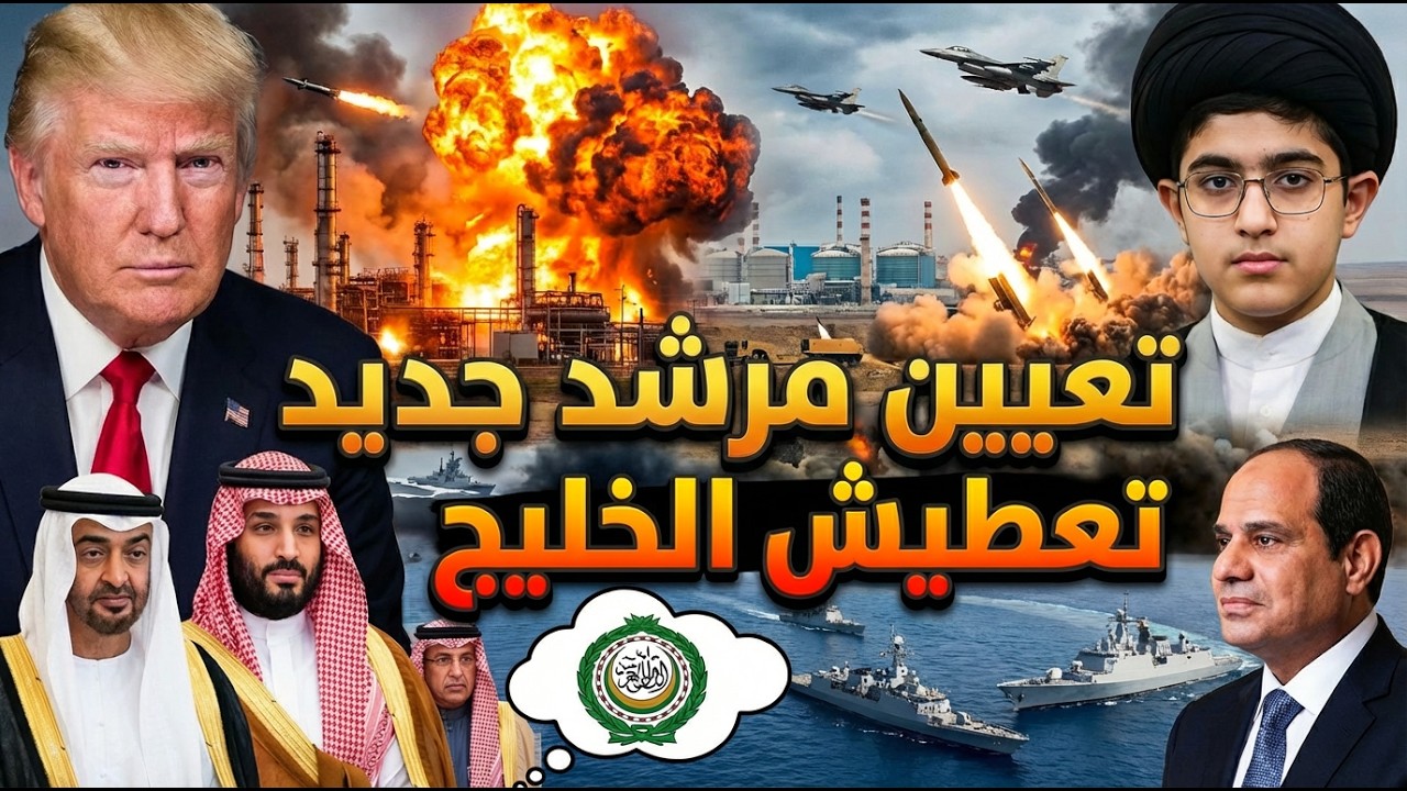 سر تدمير محطات تحلية المياه بالخليج والإمارات تهدد وتنصيب مرشد جديد ومصر تجدد الدعوة للوحدة