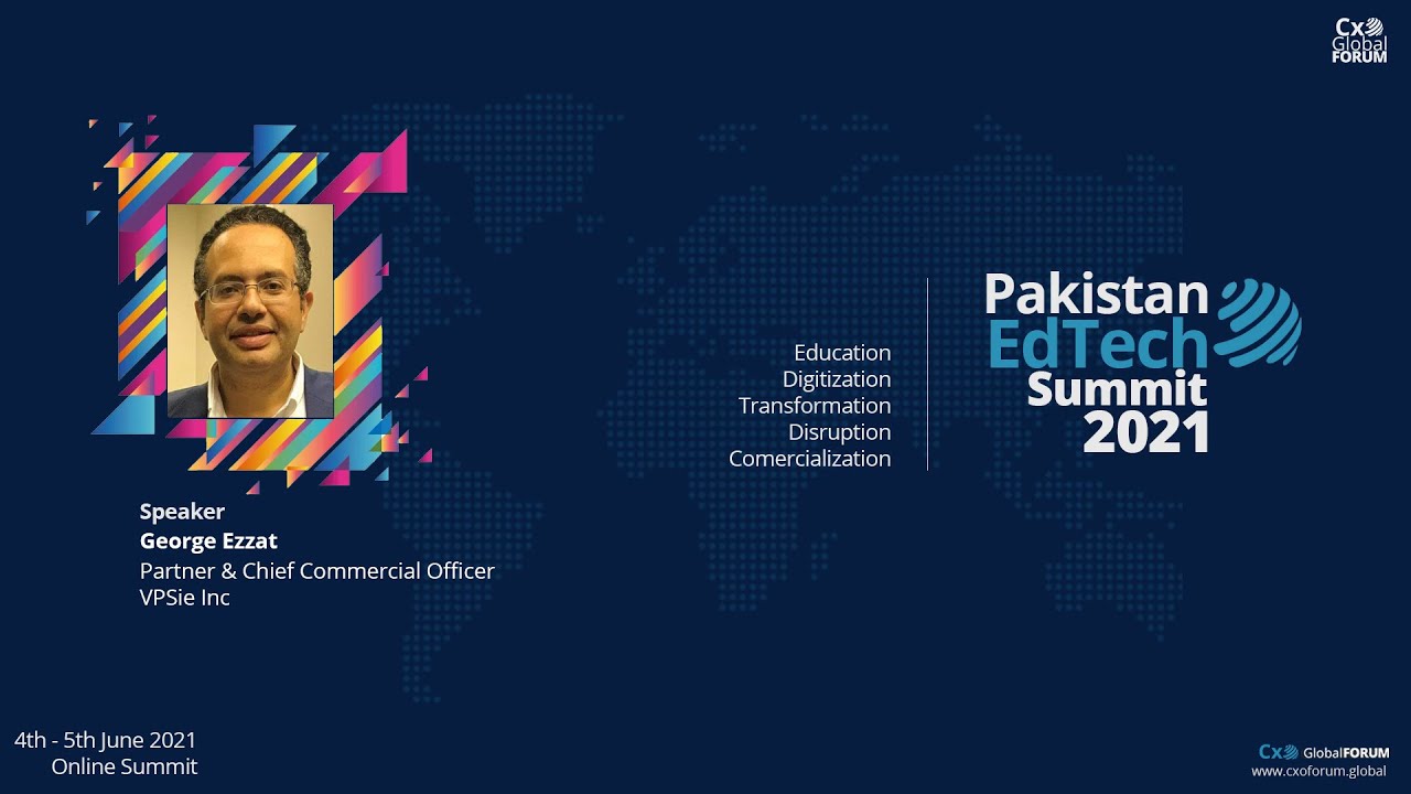 CxO Global Forum | VPSie; Secure Connections for Education