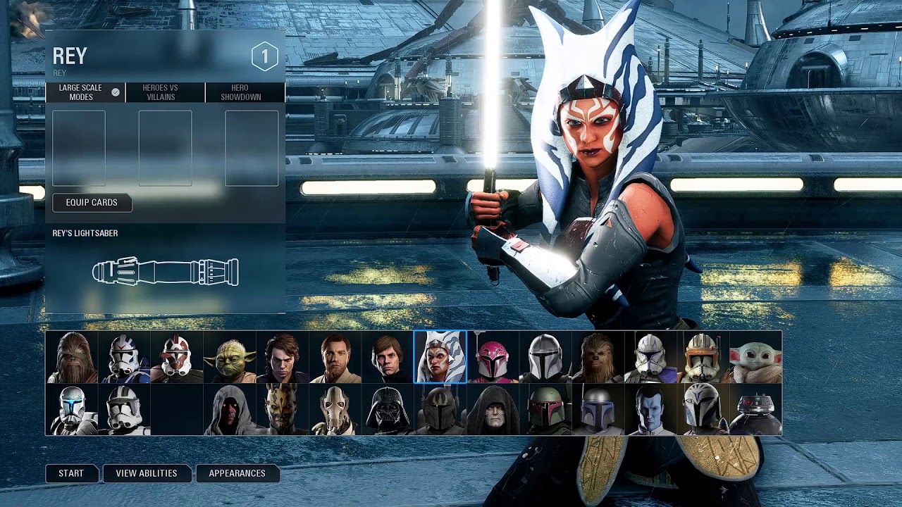 Battlefront 2 Mod: Ahsoka 2 Dual Sabers All Colours Mod | Nanobuds ver
