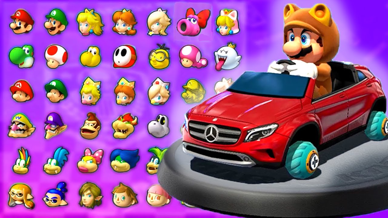 Mario Kart 8 Deluxe - 200cc Lucky Cat Cup Wave 1 DLC (Tanooki Mario Gameplay)
