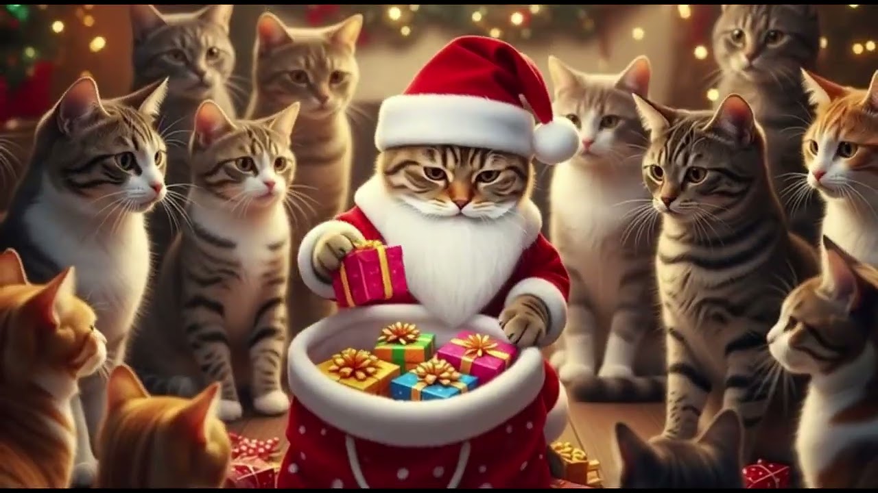 When Cats Believe in Christmas Miracles