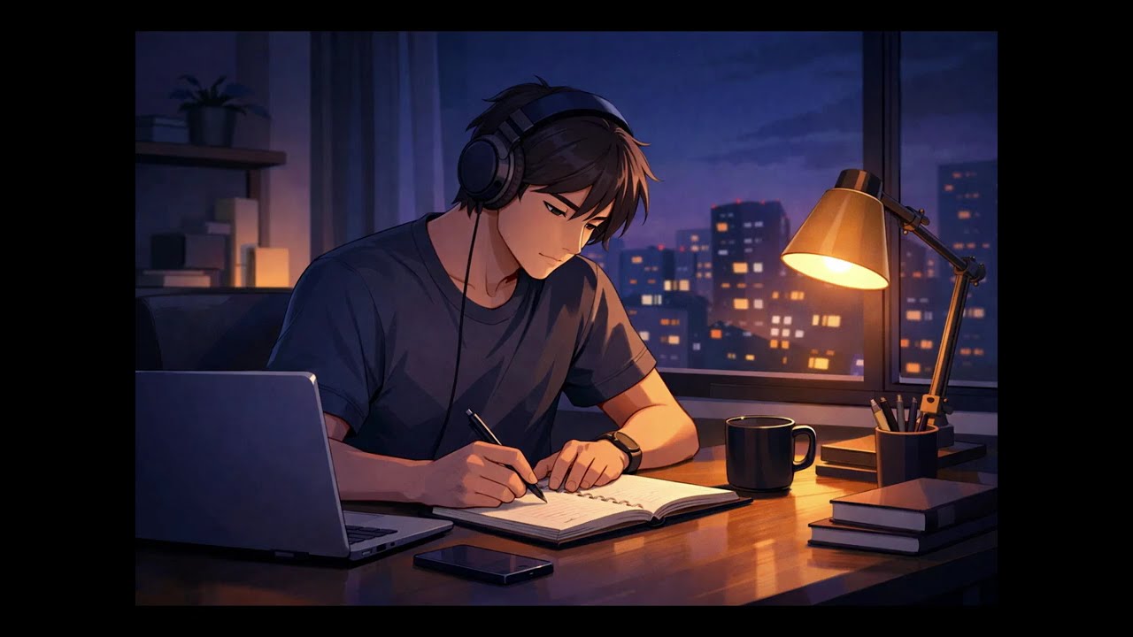 Study With Me: Chill Night Productivity