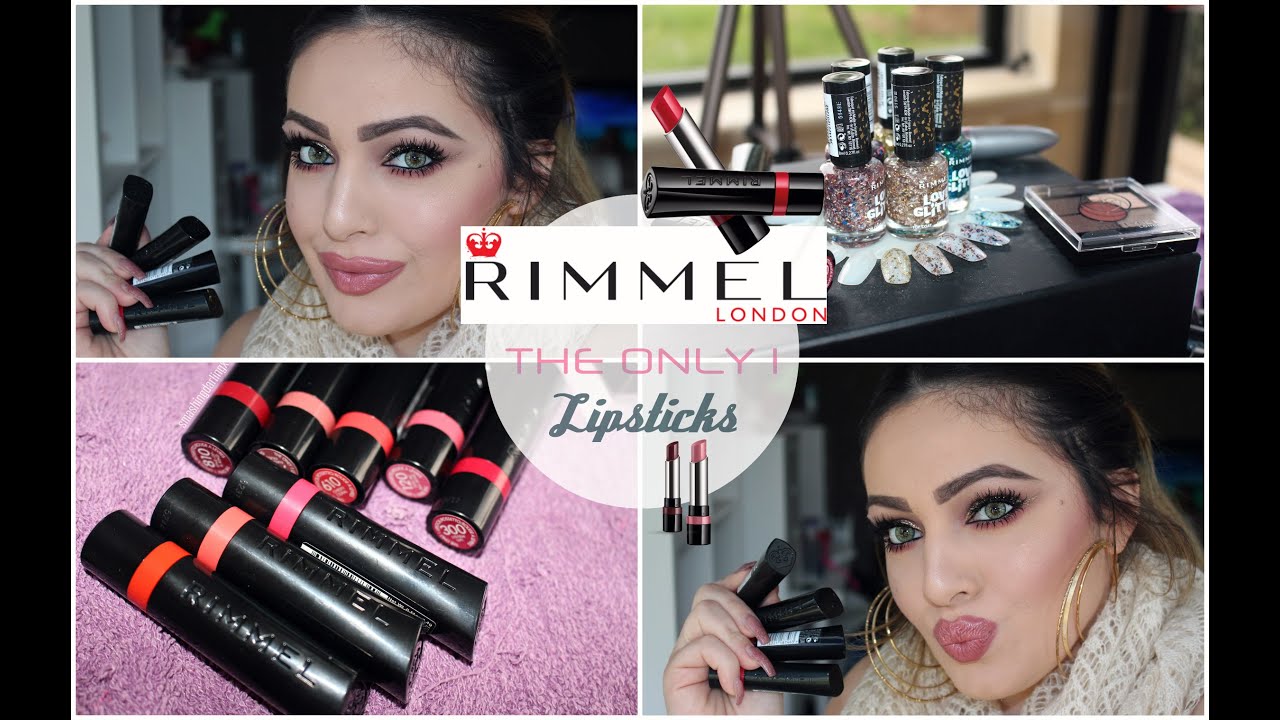 Rimmel The Only 1 Lipsticks SWATCHES⎪REVIEWS ♡ - Smashing Darling x