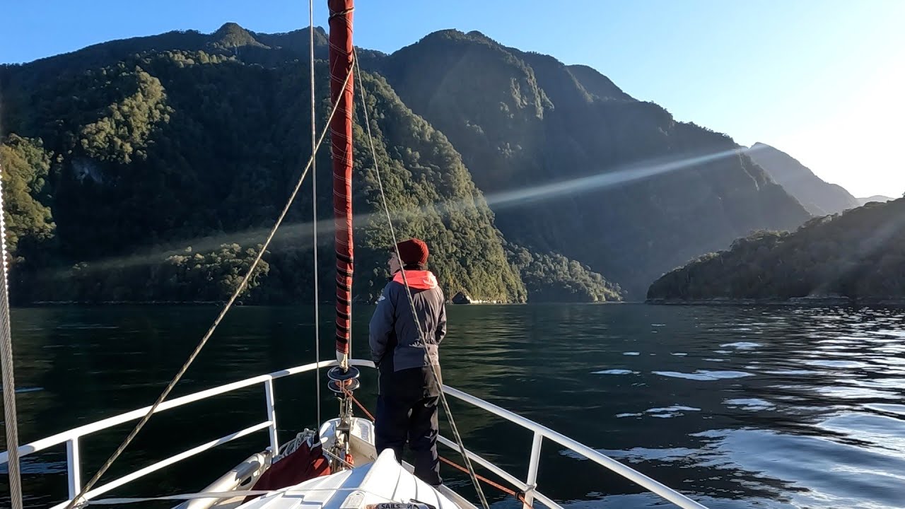 Jade#50 - CHILOÉ et le GOLFE D'ANCUD : l'aventure reprend, l'équipage à l'entraînement