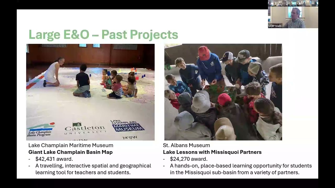 LCBP Education and Outreach Grants Informational Webinar