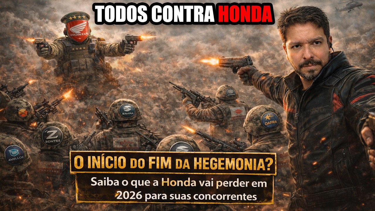 O INÍCIO DO FIM DA HEGEMONIA? 📉 Saiba o que a Honda vai perder em 2026 para suas concorrentes