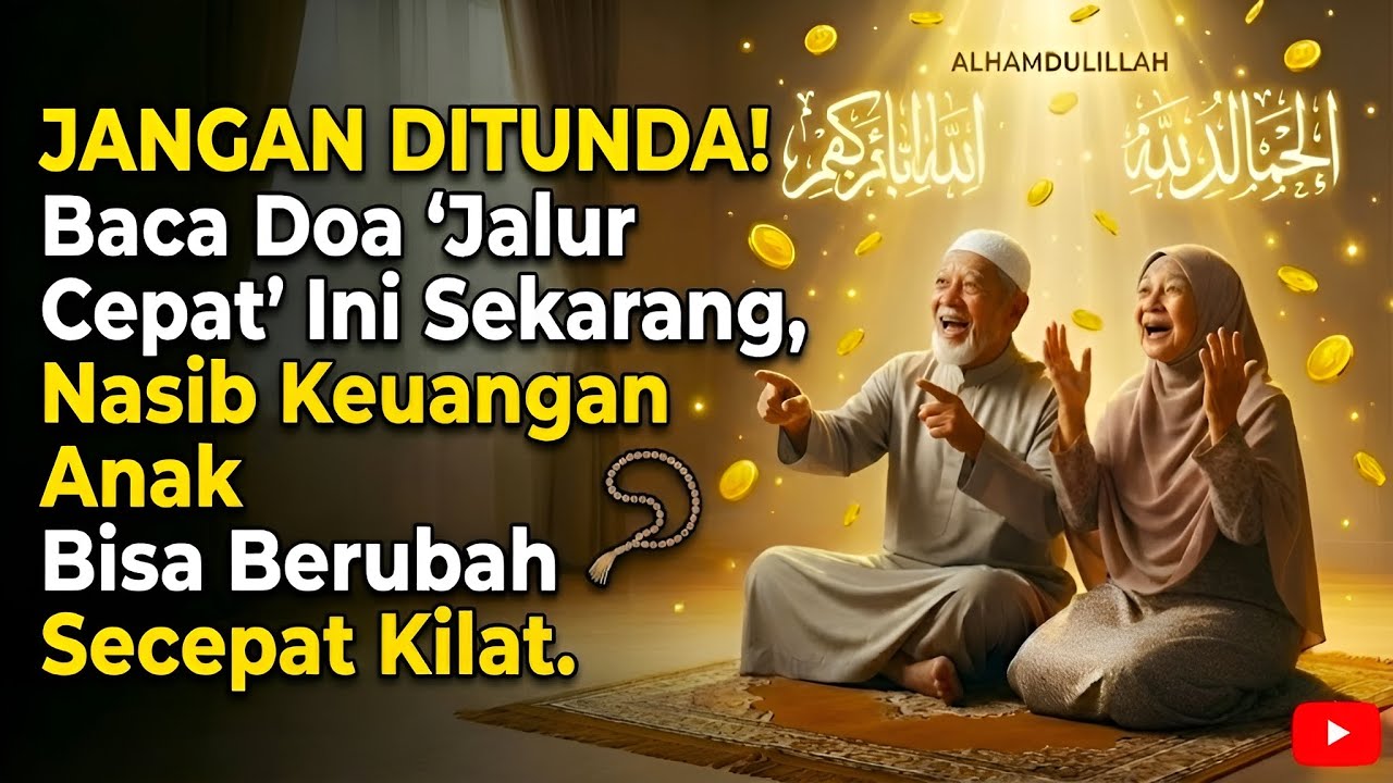 JANGAN DITUNDA‼️Baca Doa 'Jalur Cepat' Ini Sekarang, Nasib Keuangan Anak Bisa Berubah Secepat Kilat.