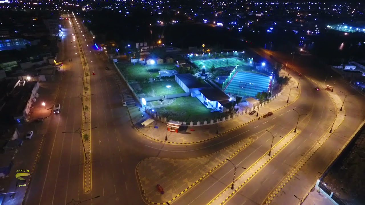 تصوير جوي لمحافظة ميسان بالأجواء الرمضانيه 4k