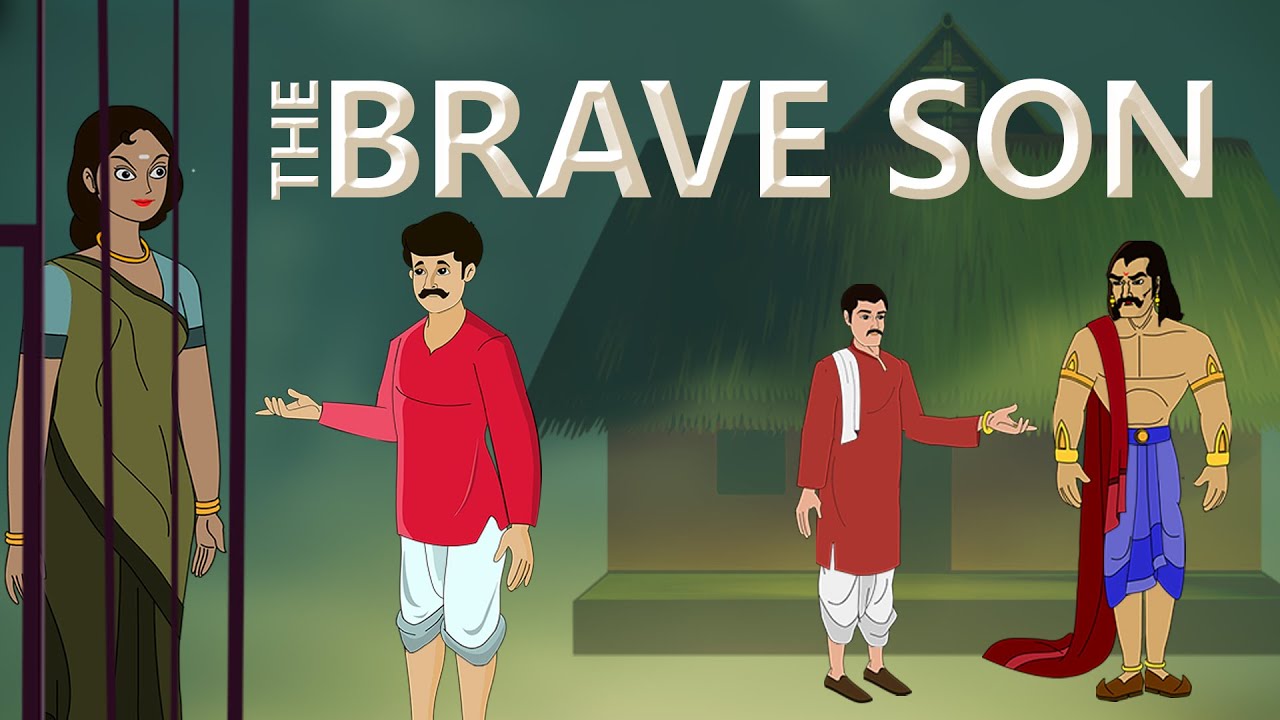 stories in english - THE BRAVE SON - English Stories -  Moral Stories in English