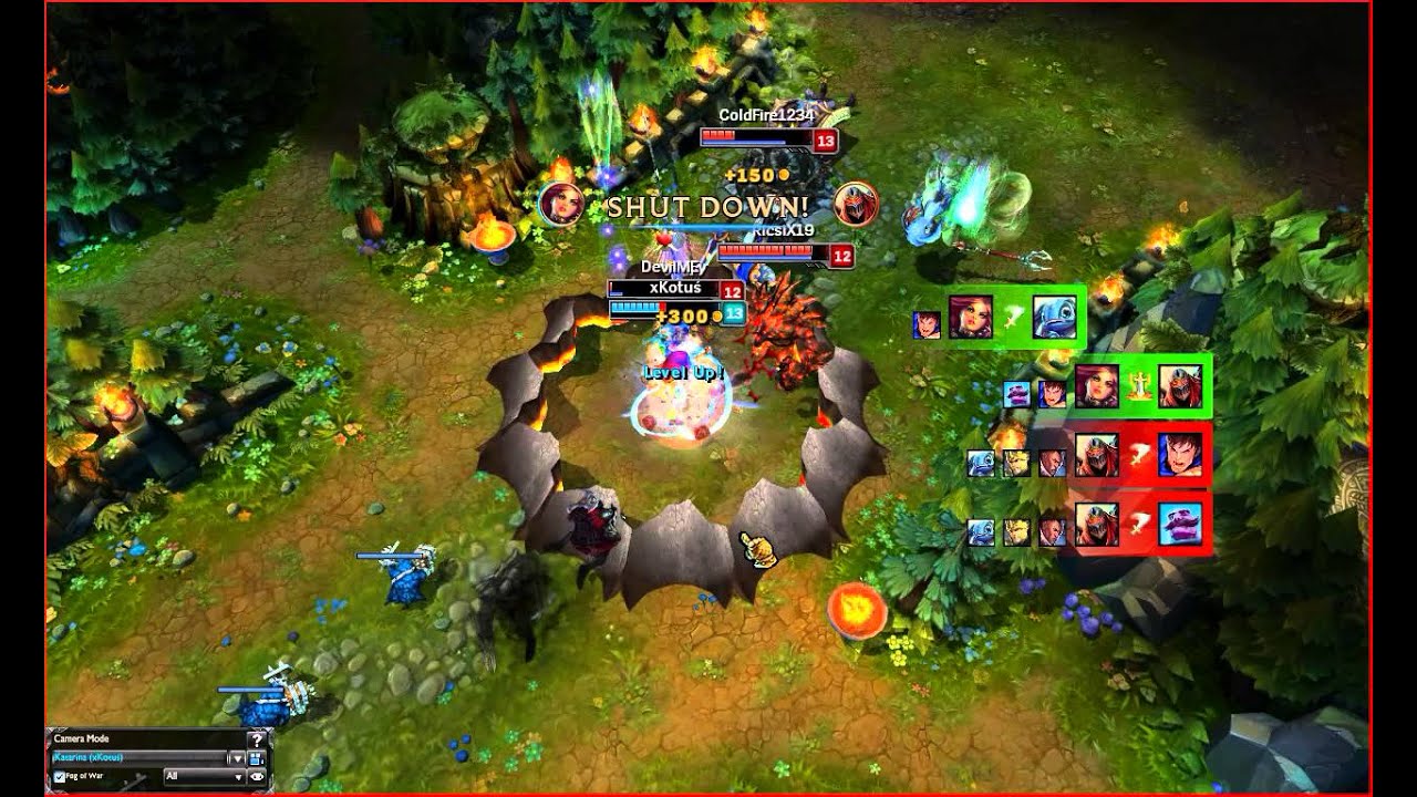 Katarina 1vs5 pentakill