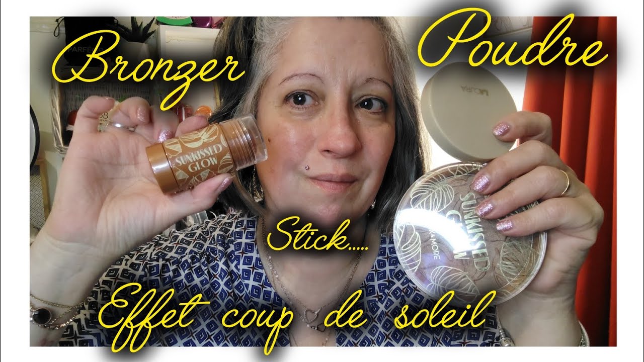  LE   BRONZER   POUR   UNE   BELLE MINE   ENSOLEILLÉE  #bronzer # bonnemine