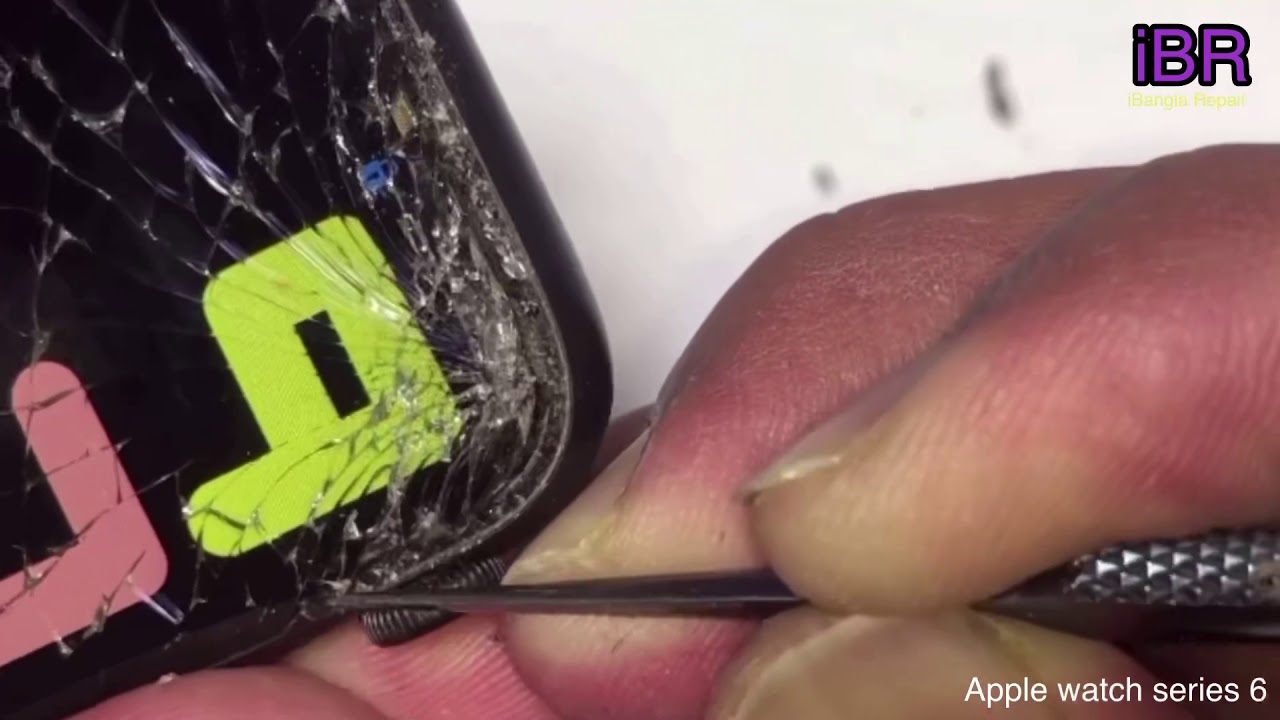 Apple Watch series 6 glass only repair