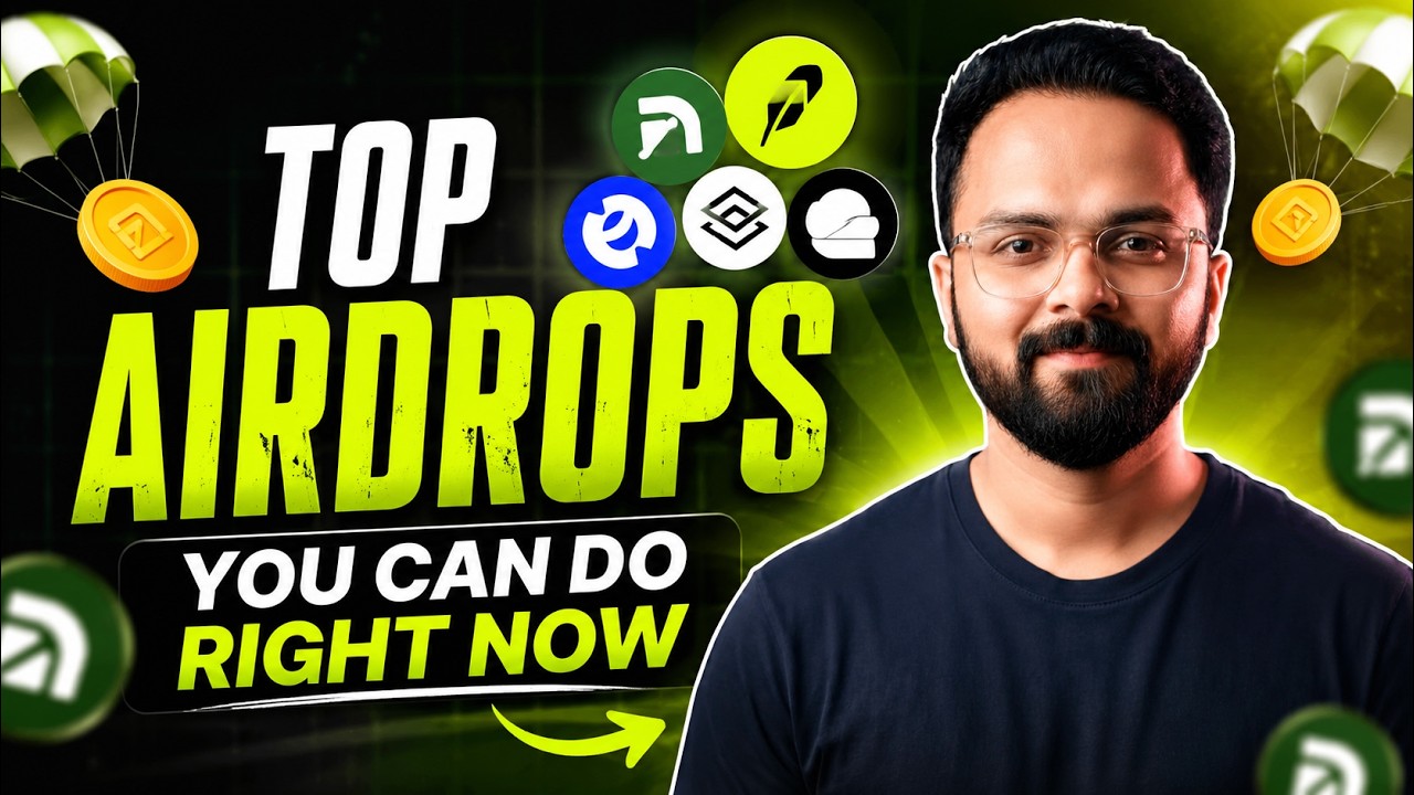 Top 5 New Crypto Airdrops to Farm Right Now | Confirmed Early Alpha (2026)