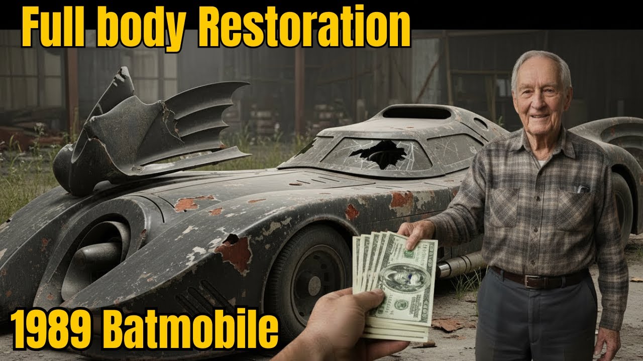 The Most Iconic Movie Car Ever... Legendary 1989 Batmobile Restoration
