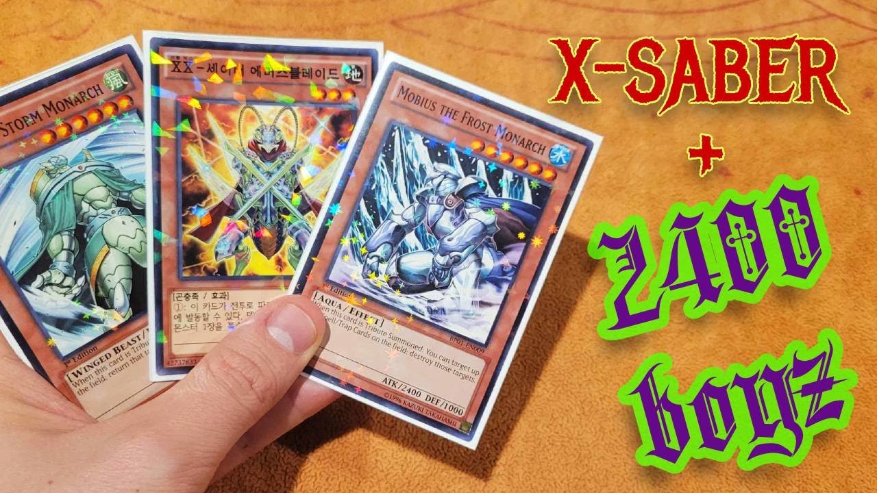 I entered a Tournament with X-Saber Monarchs (The Future of X-Sabers?)