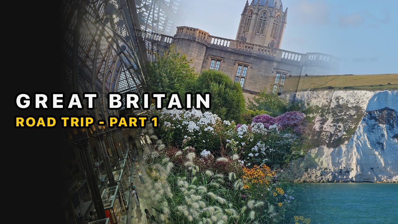 Road Trip - Germany to Great Britain — Dover Cliffs and Oxford #vlog