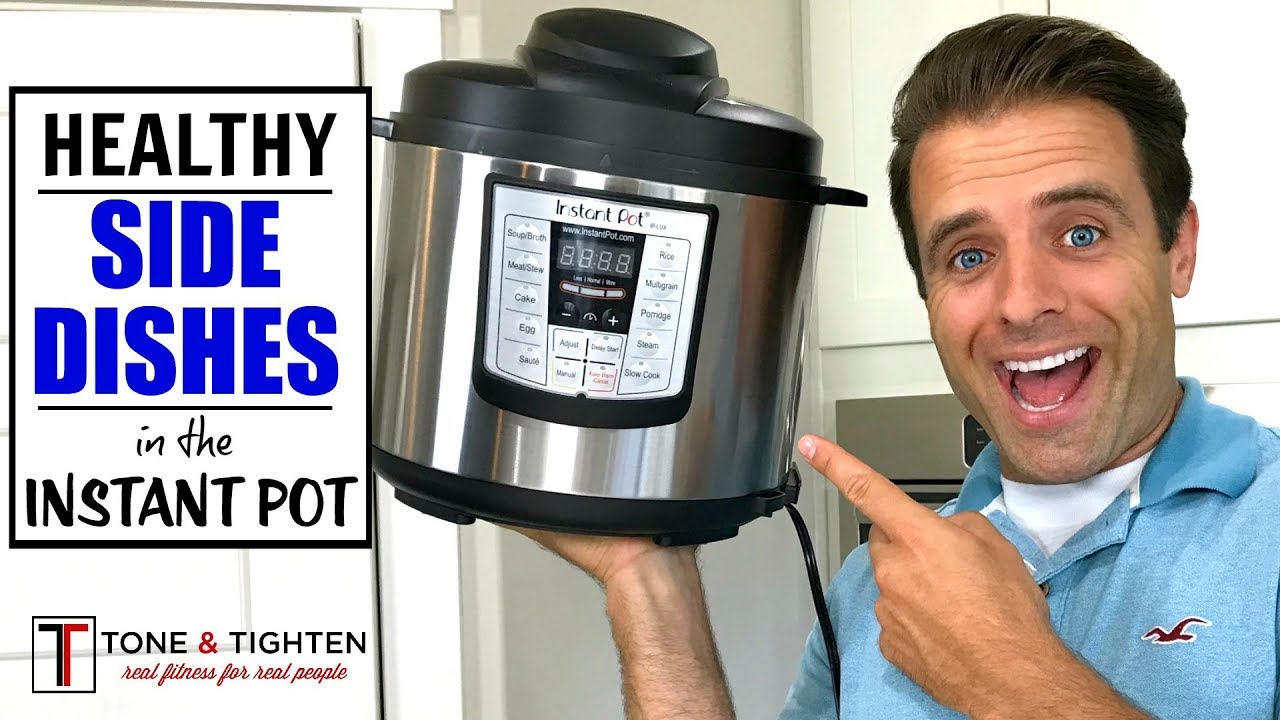 3 Healthy Instant Pot Side Dishes - How To Make Hard Boiled Eggs, Steamed Carrots, & Sweet Potatoes