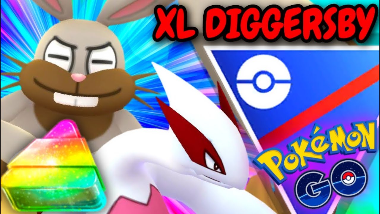 XL Diggersby & Shiny Lugia DOMINATING GO Battle League 11-0 sweep Pokemon GO // Hopping on the meta