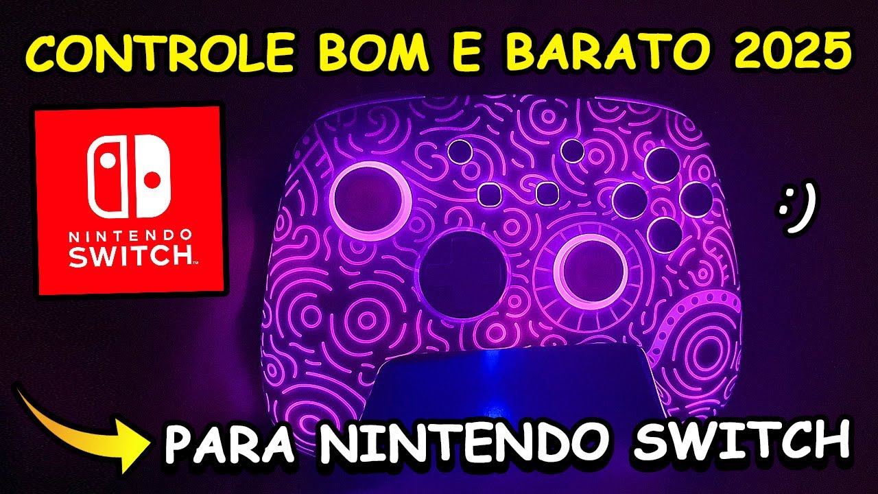 Esse é o MELHOR controle para NINTENDO SWITCH em 2025 - FunLab Firefly