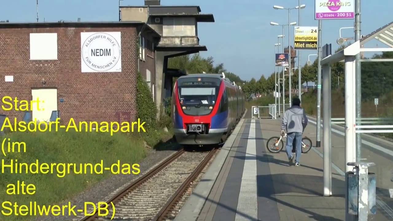 Euregiobahn: Alsdorf Annapark- Eschweiler St. Jöris