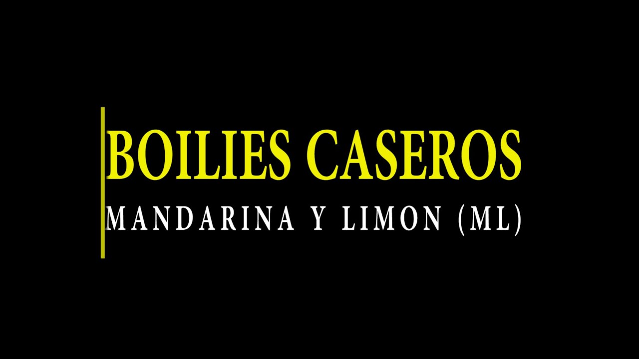 Cebo o Carnada CASERO/A para pescar