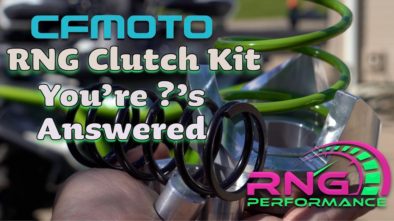 NEW RNG Performance CFMOTO Clutch Kits ALL QUESTIONS ANSWERED