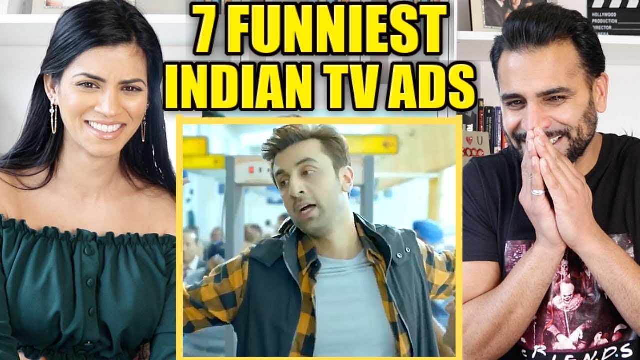 7 FUNNIEST INDIAN TV ADS - PART 6 (7LAB) | REACTION!!