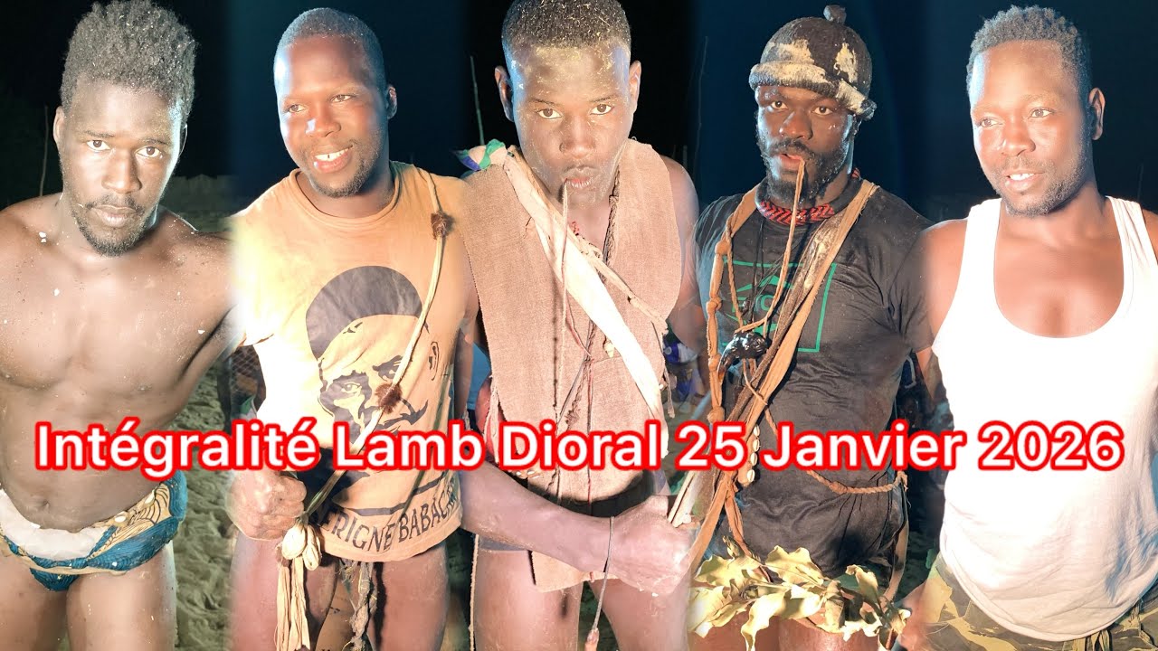 Intégral Lamb Dioral Babou Sarr Ndiol Walo Sélémélé Fodé Mbissane Sapeur Gouye Gui 25 Janvier 2026