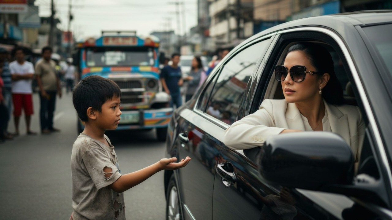 Isang Bilyonaryang Ina, Hindi Nakilala ang Pulubing Bata — Siya Pala ang Kanyang Nawawalang Anak!