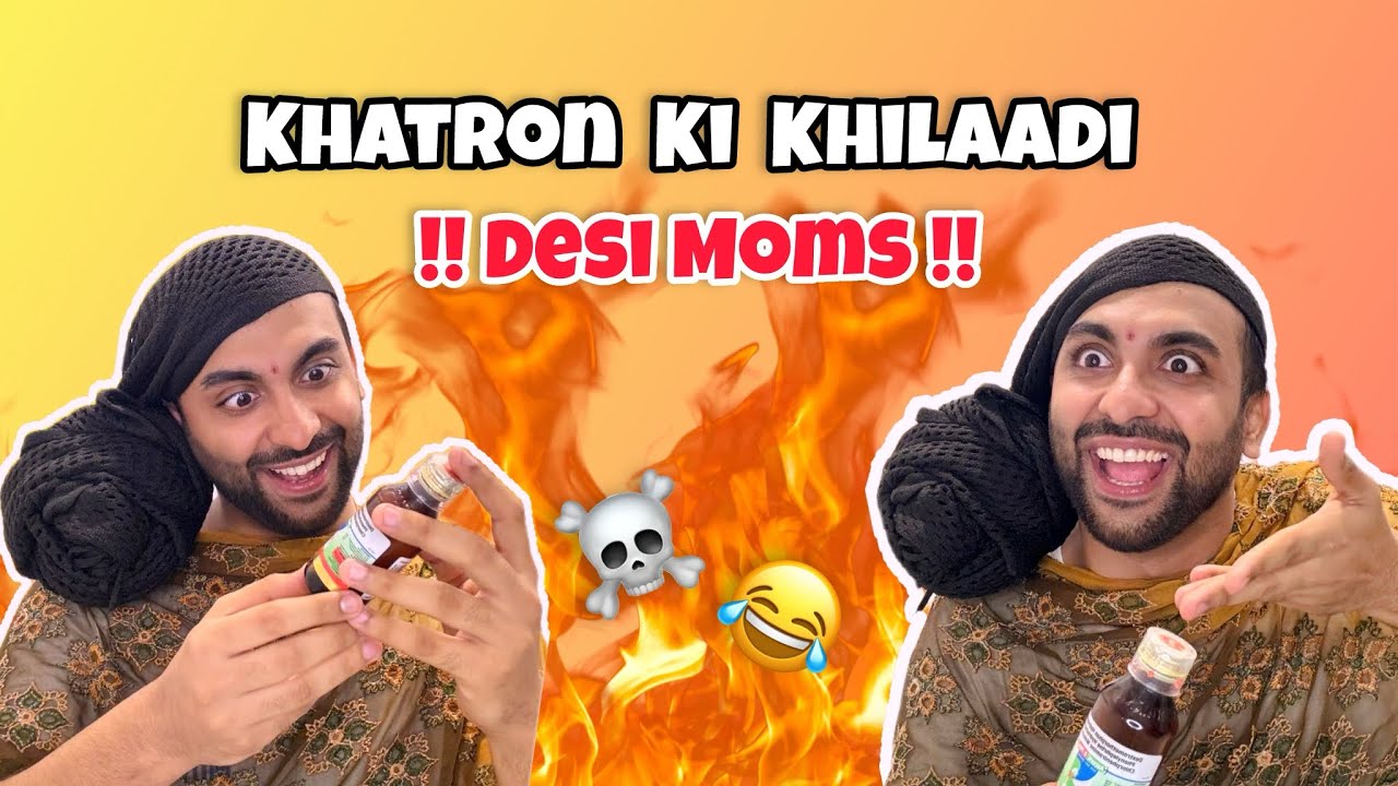 Khatron Ki Khilaadi Desi Mom (VIRAL COMPILATION )| Daredevil Moms | Comedy Videos 🤷🏻&zwj;♀️☠️😂😰