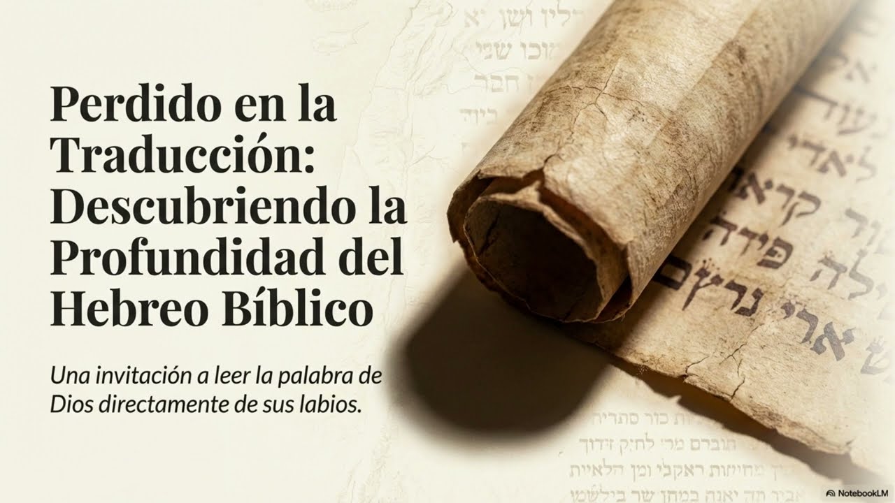 Podcast: Hebraísmo Bíblico #1: El Mensaje Oculto de la Biblia.